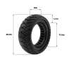 Pneu plein 8.5x3 Vsett 8(Av) Vsett 9 (Av&ar) Kukirin G2 Pro 2023