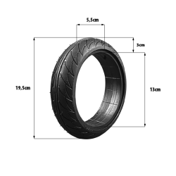 Pneu plein 200x50 Ninebot Es1/2/3/4