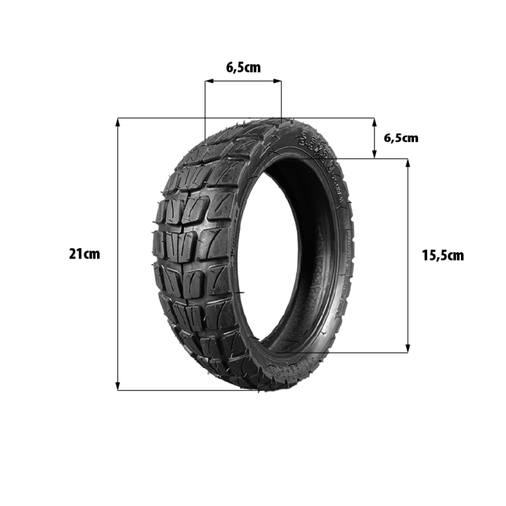 Pneu 8.5x3 tubetype semi off road Dualtron Mini