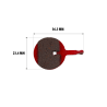 Plaquettes de frein semi-métallique 02B pour SpeedTrott RS800/1600
