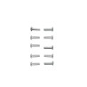 Vis cache batterie inox Xiaomi x10