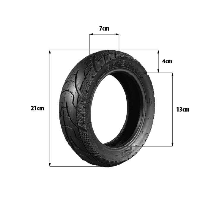 Pneu 8.5x3.0 tubetype renforcé route Vsett 8 & 9