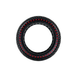 Pneu plein Xiaomi 8.5x2 nouvelle génération rouge