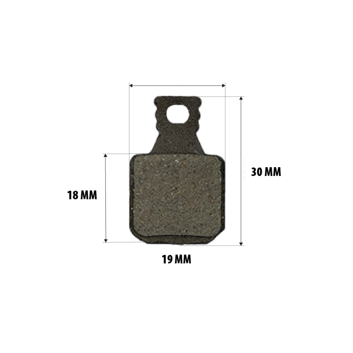 Plaquettes de frein semi-métalliques Magura MT5 et MT7