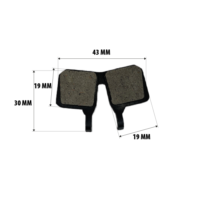 Plaquettes de frein semi-métalliques Magura 9.C