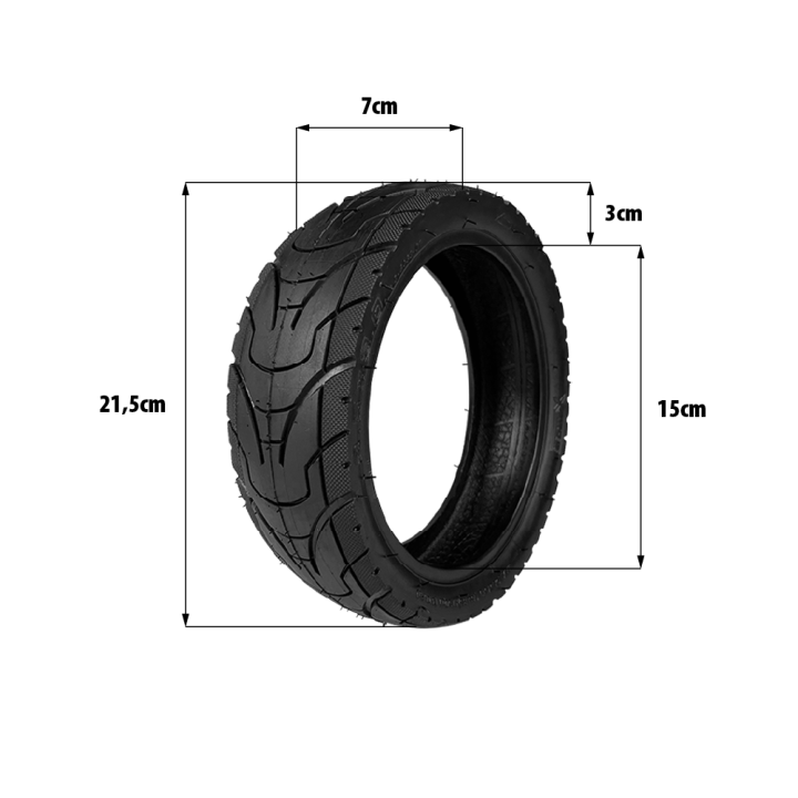 Pneu 8.5x3 tubetype route Dualtron mini