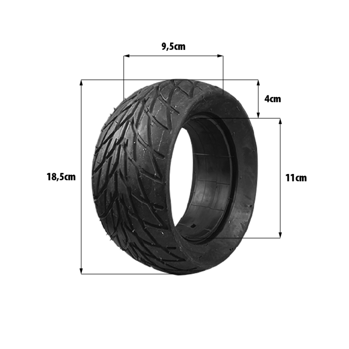 Pneu plein 200x90 – Zero 8X, SXT Ultimate Lite, Hero S8
