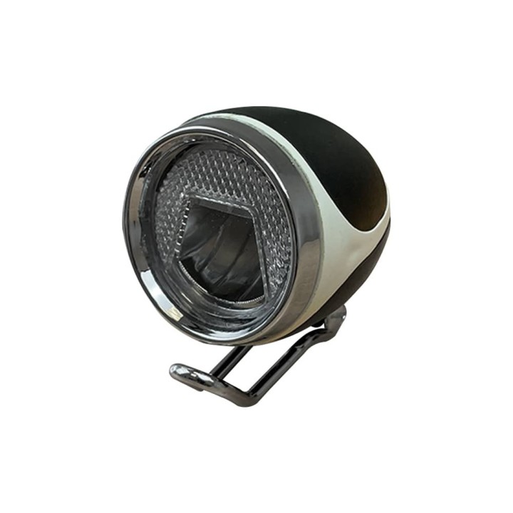 Lampe LED et klaxon avant noir