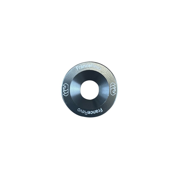 Rondelles de deck trottinette 19 mm, lot de 10 avec vis M6 — 8 coloris (Gris)