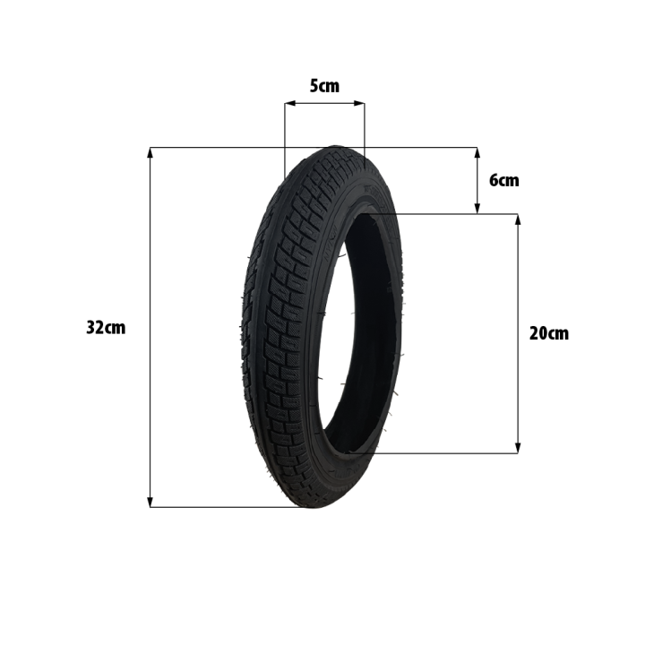 Pneu draisienne 12.5x2.25 (47-203)
