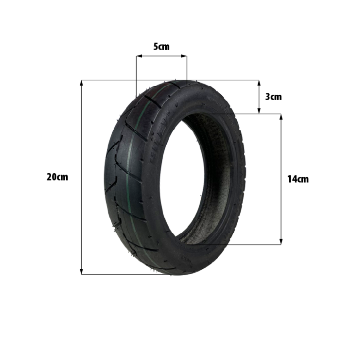 Pneu 8.5x2 (50-139) tubetype Hiley