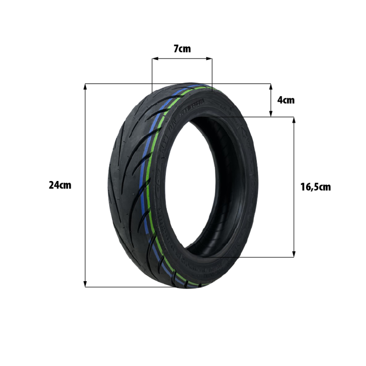 Pneu 10x2.30-6.5 tubeless CST Niu Kqi2