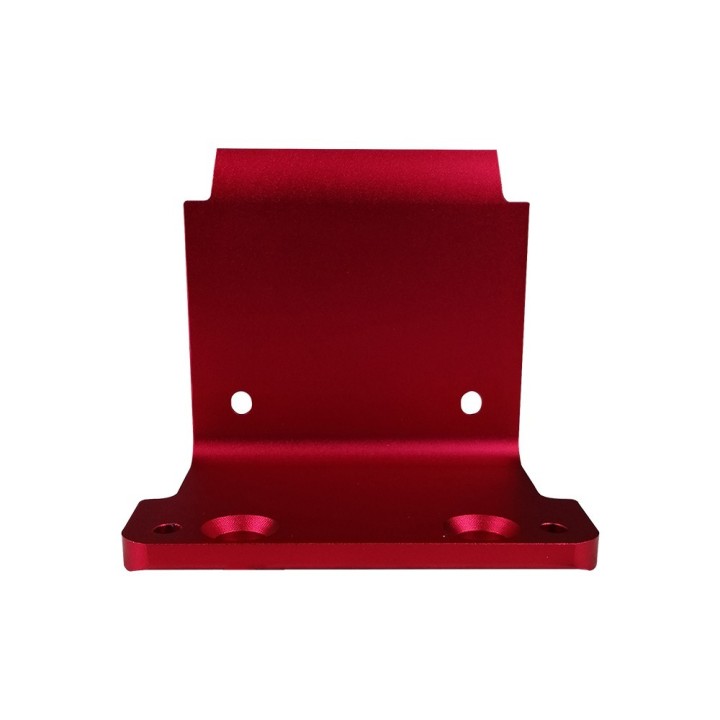 Plaque anodisée Dualtron rouge