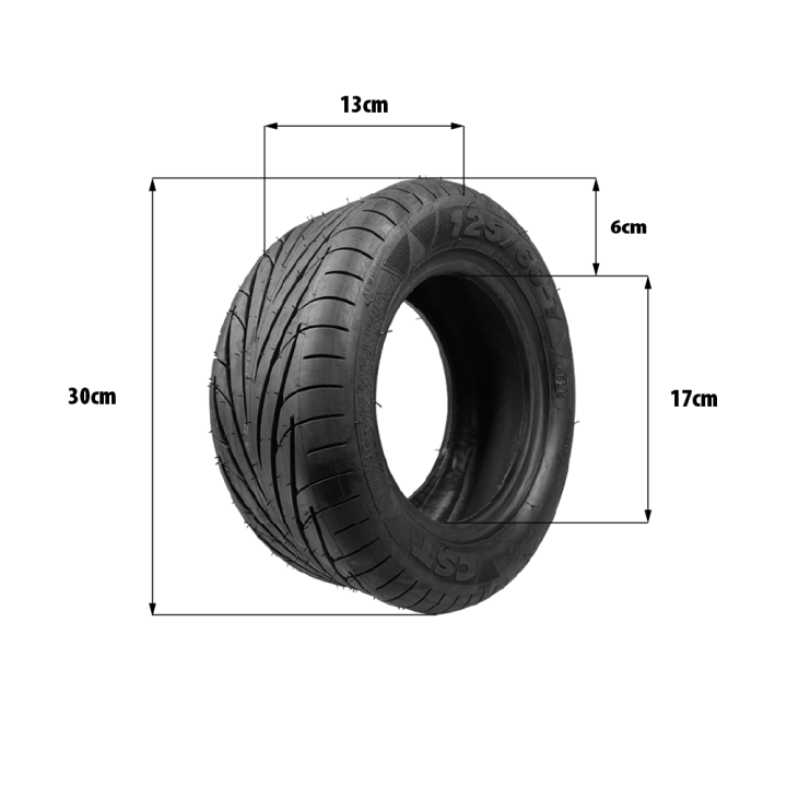 Pneu 125/60-7 tubeless CST Dualtron X