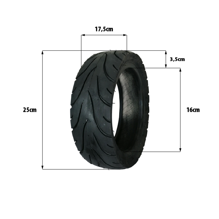 Pneu 10x2.70-6.5 tubeless CST