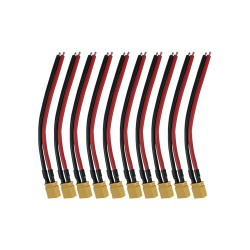 Câble XT30 mâle X10Pcs