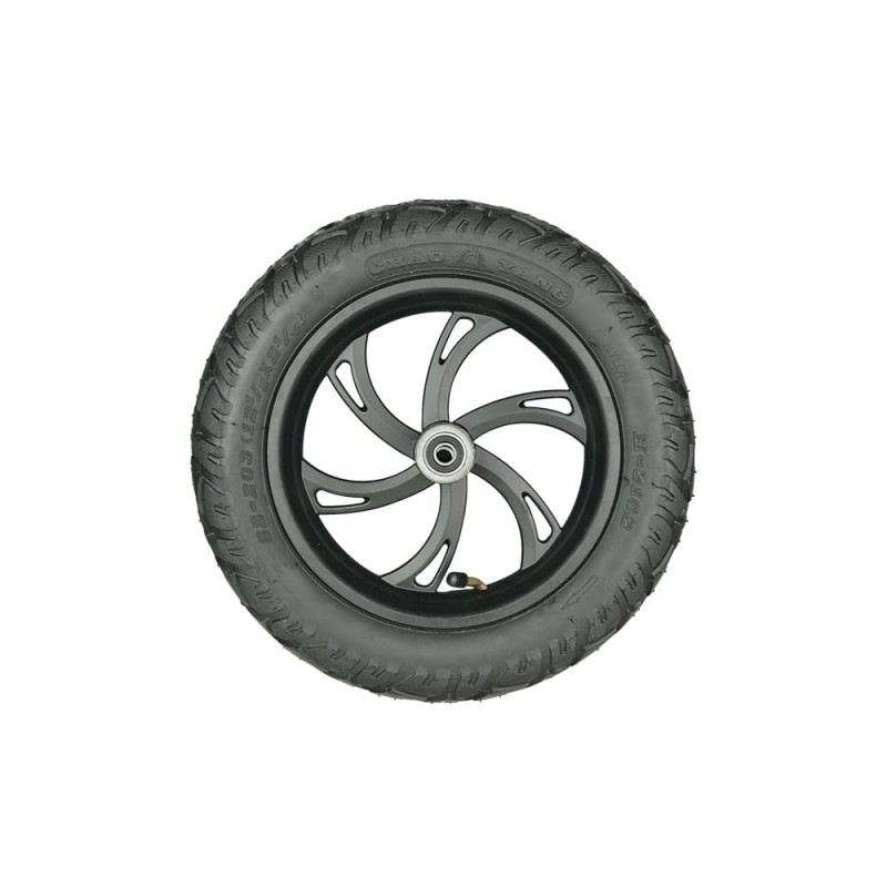 Roue complète avec jante draisienne 12 pouces