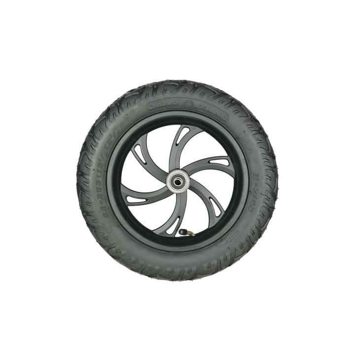 Roue complète avec jante draisienne 12 pouces