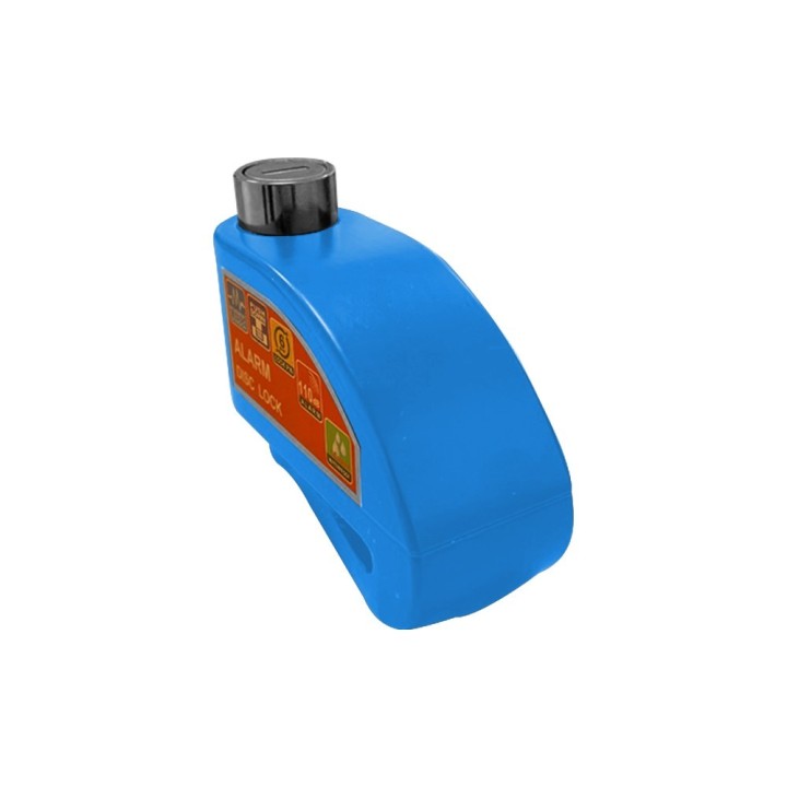 Antivol bloque disque alarme (Bleu)