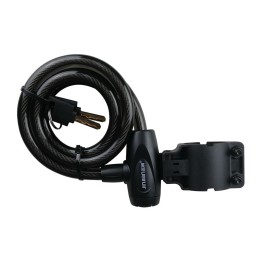 Antivol diam 12 long 1m20  clés + support
