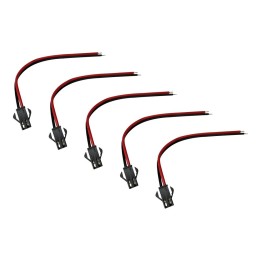 Câble prise JST 2 pin femelle x5pcs