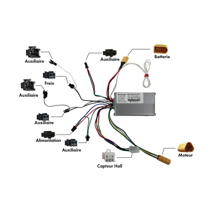Controleur avant ou arrière 52V pour Z8X