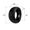 Pneu 100/55-6.5 tubeless gel anti crevaison