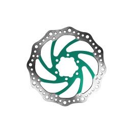 Disque de frein R6 160mm entraxe 44m (3 couleurs) (Vert)