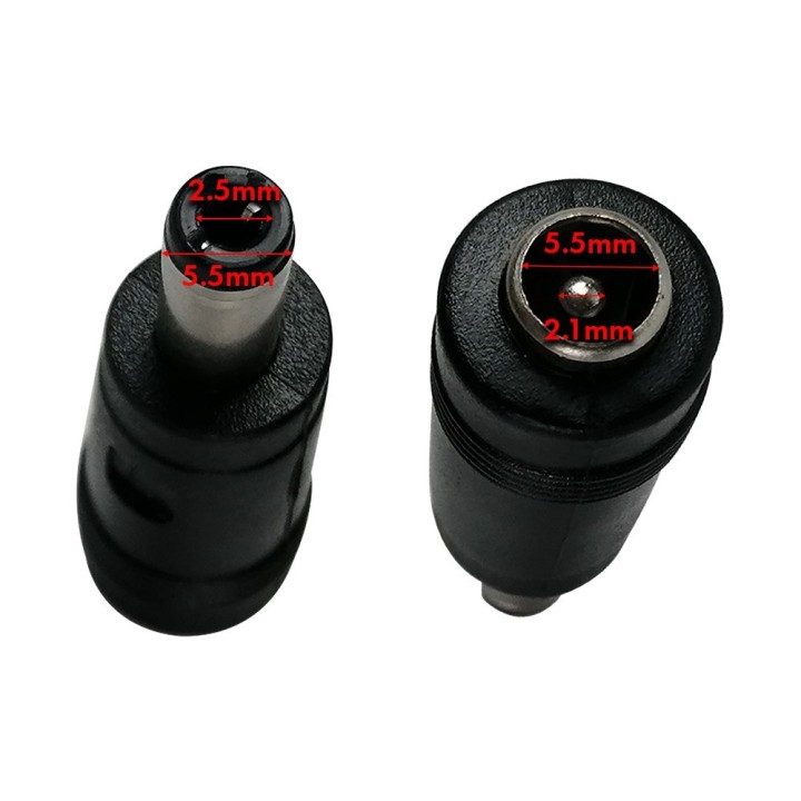 Embout adaptateur DC5,5-2.5mm ➡️ 2.1mm
