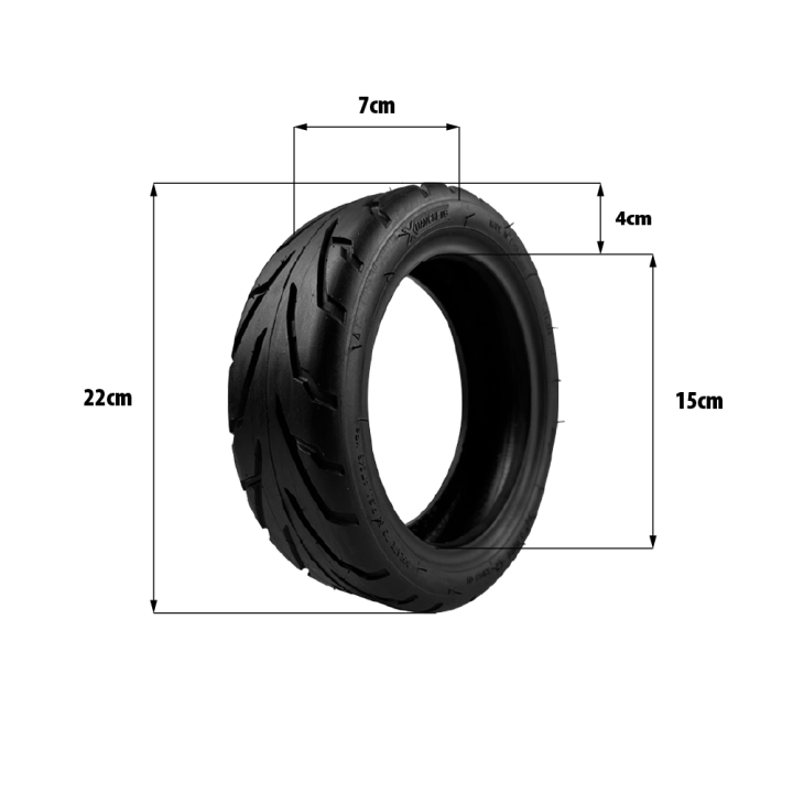 Pneu 9x3.00-6 tubeless route Teverun Blade Mini
