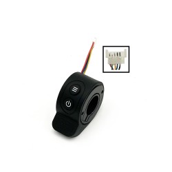 Gachette Accelerateur HX 7  - 3 Couleurs au Choix (Noir)