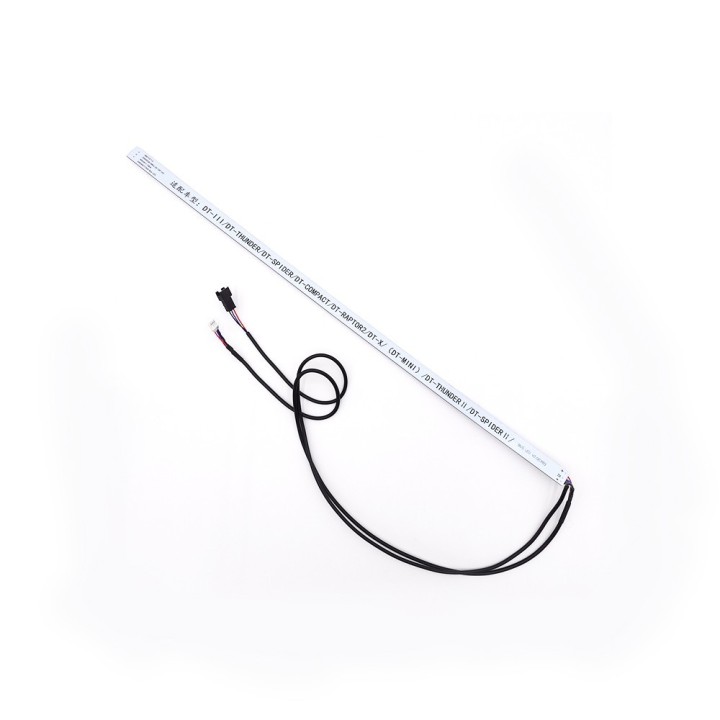 LED Droite de colonne Dualtron Mini avec recepteur 2 cables 45cm