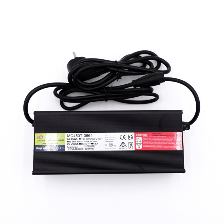Chargeur rapide Dualtron 60V 6.5A LP-16