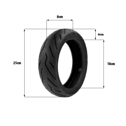 Pneu 10.5x2.75 tubeless route renforcé