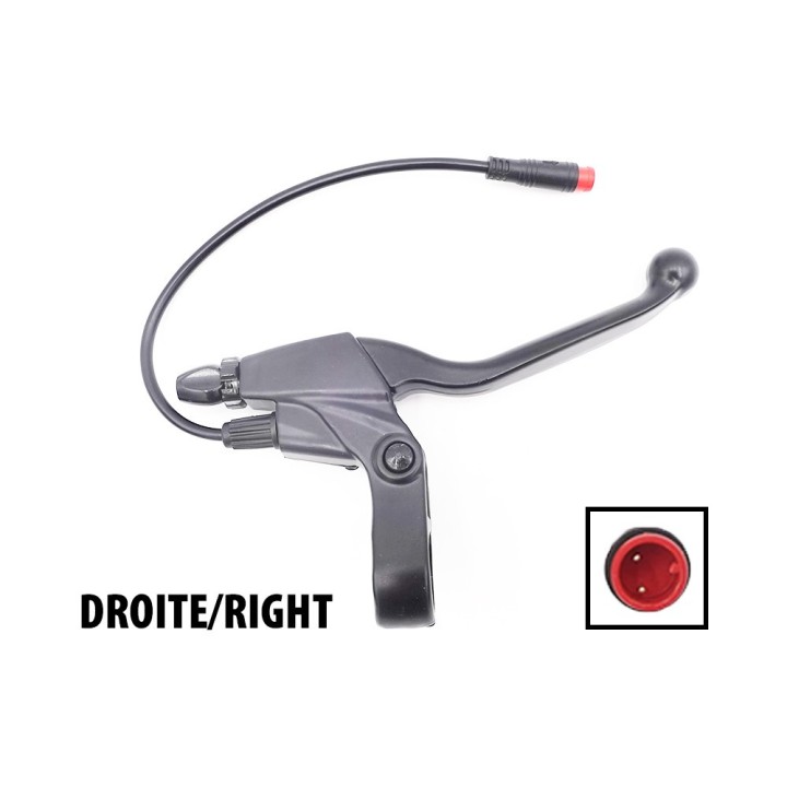 Poignée de frein Droite Kugoo M4 Pro / Smartgyro connecteur etanche