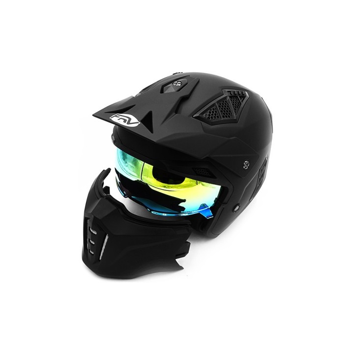 Casque Street  Panther (taille S à XL) - noir