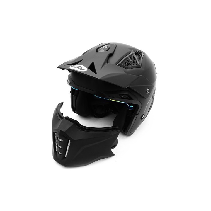 Casque Street  Panther (taille S à XL) - noir