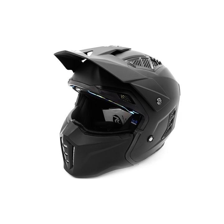 Casque Street  Panther (taille S à XL) - noir (S)
