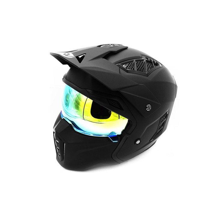 Casque Street  Panther (taille S à XL) - noir (XL)