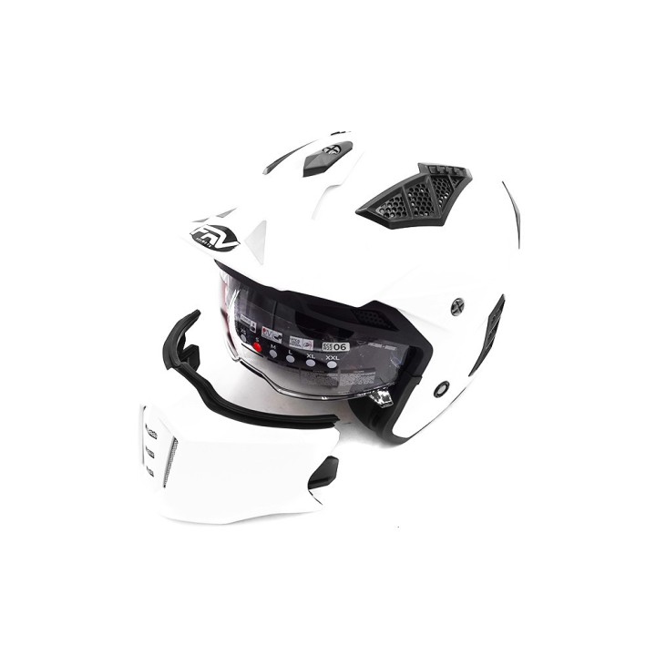 Casque street  Trooper (taille S à XL) - blanc