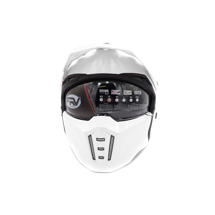 Casque street  Trooper (taille S à XL) - blanc