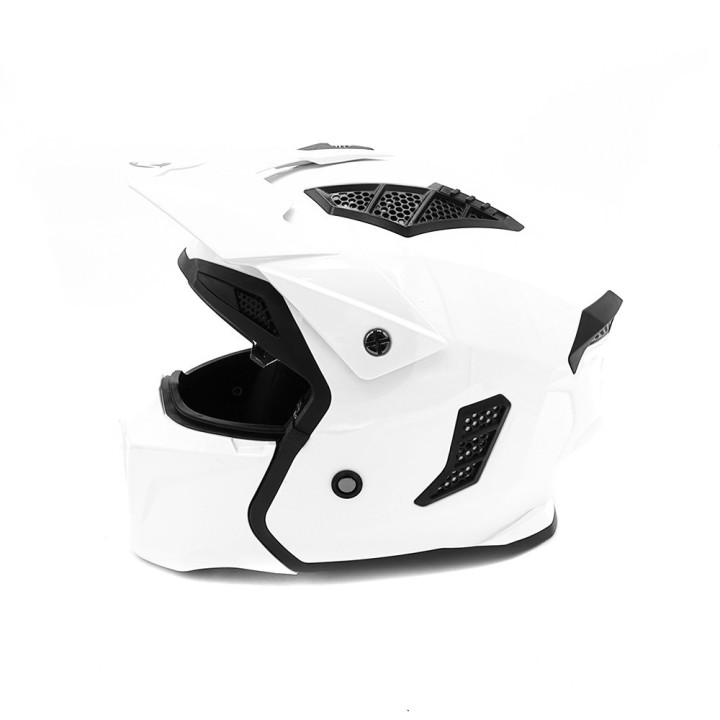 Casque street  Trooper (taille S à XL) - blanc (M)