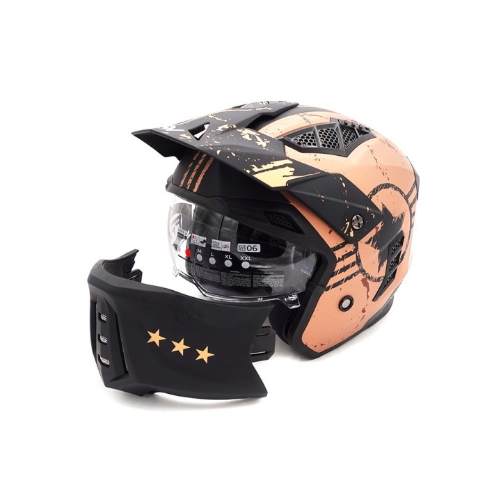 Casque street  Maverick (taille S à  XL) - hero gold