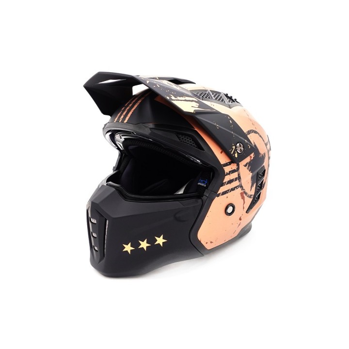 Casque street  Maverick (taille S à  XL) - hero gold