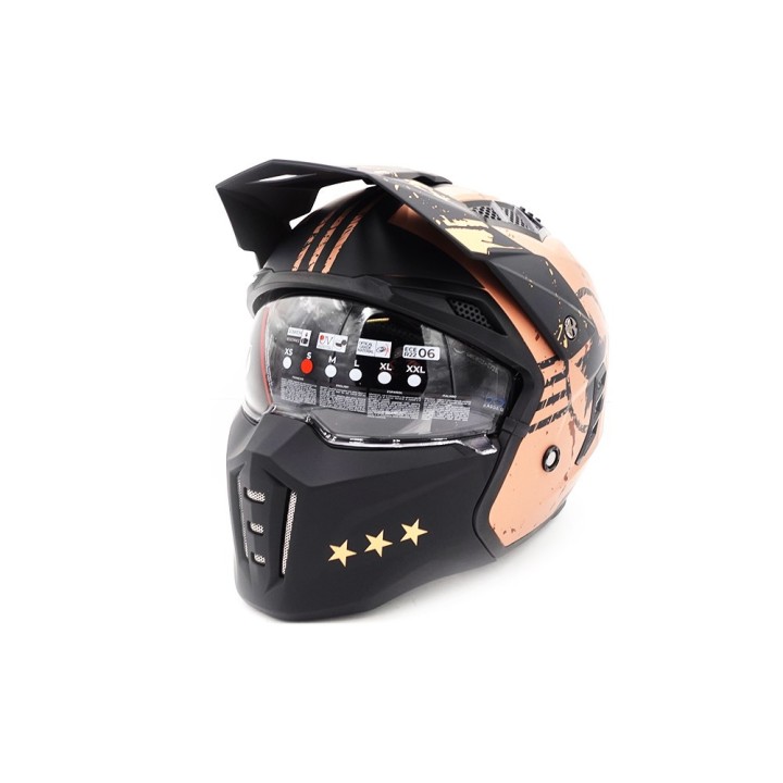 Casque street  Maverick (taille S à  XL) - hero gold (M)