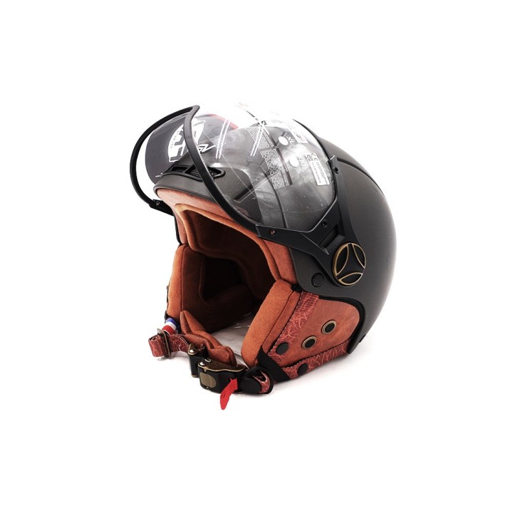 Casque JET  Gris graphite Mat (taille XS à XXL) (XS)
