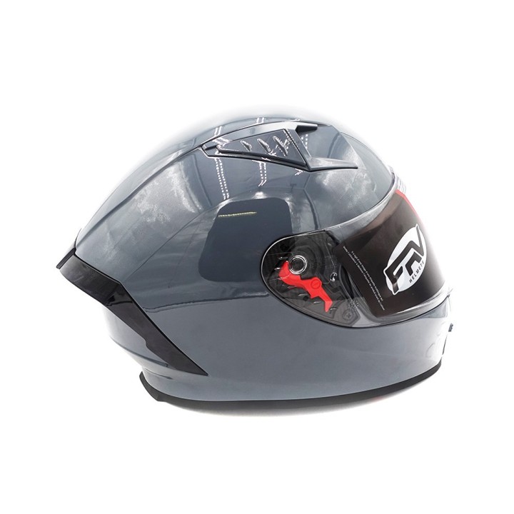 Casque intégral  gris (taille S à XL)