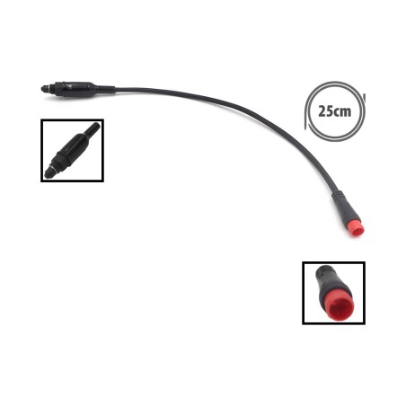 Capteur de frein XOD connecteur etanche 2 pins 250mm