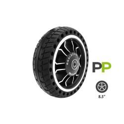 Roue avant avec jante Dualtron Mini avec pneu plein