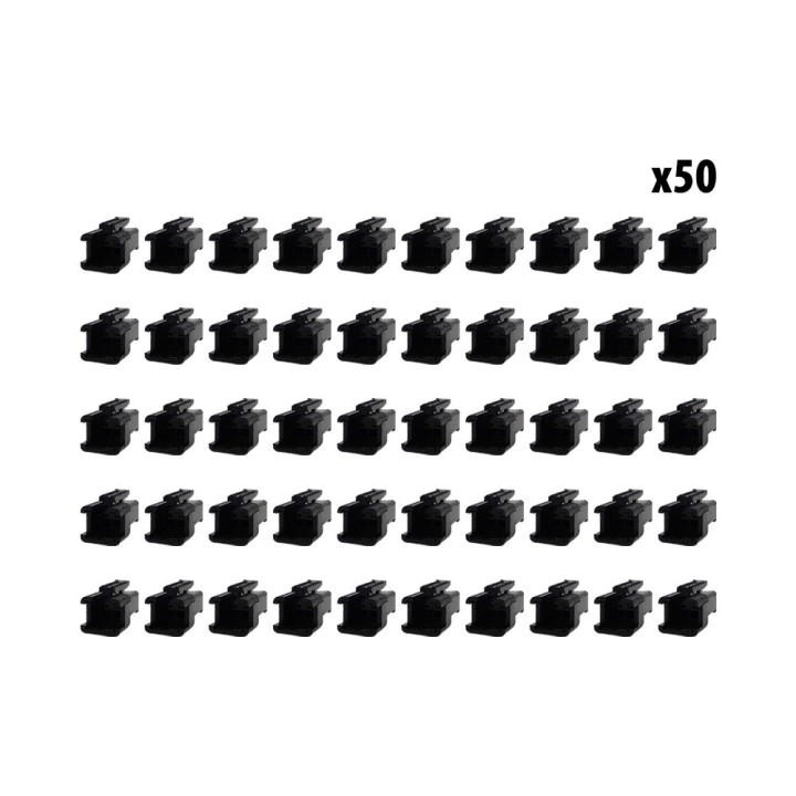 Connecteur SM 2 pins male x50 pcs